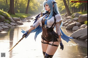 Hentai - The Frost That Glimmers On Her Armor Set.1 20250103 Part 9